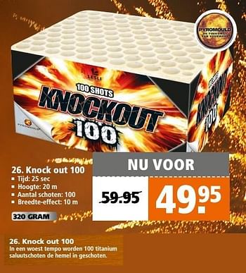 Aanbiedingen Knock out 100 - Huismerk - Welkoop - Geldig van 11/12/2016 tot 31/12/2016 bij Welkoop