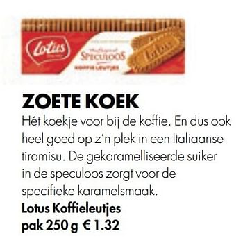 Aanbiedingen Lotus koffieleutjes - Lotus Bakeries - Geldig van 13/12/2016 tot 31/12/2016 bij Albert Heijn