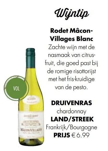 Aanbiedingen Rodet mâconvillages blanc - Witte wijnen - Geldig van 13/12/2016 tot 31/12/2016 bij Albert Heijn