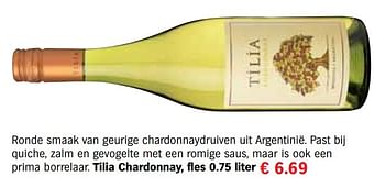 Aanbiedingen Tilia chardonnay - Witte wijnen - Geldig van 13/12/2016 tot 31/12/2016 bij Albert Heijn