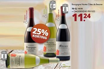 Aanbiedingen Bourgogne hautes côtes de beaune - Rode wijnen - Geldig van 19/12/2016 tot 31/12/2016 bij Mitra