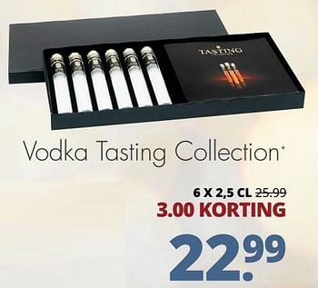 Aanbiedingen Vodka tasting collection - Huismerk - Mitra - Geldig van 19/12/2016 tot 31/12/2016 bij Mitra