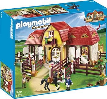 Aanbiedingen 5221 Grote Paardenranch - Playmobil - Geldig van 02/01/2017 tot 15/01/2017 bij ToyChamp