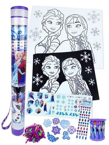 Aanbiedingen Disney Frozen Activity Tube - Disney - Geldig van 02/01/2017 tot 15/01/2017 bij ToyChamp