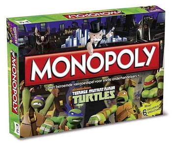 Aanbiedingen Monopoly Teenage Mutant Ninja Turtles - Hasbro - Geldig van 21/10/2017 tot 10/12/2017 bij ToyChamp