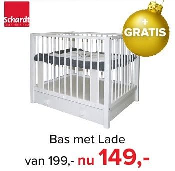 Aanbiedingen Bas met lade - Schardt - Geldig van 16/12/2016 tot 31/12/2016 bij Baby-Dump
