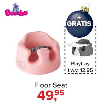 Aanbiedingen Floor seat - Bumbo - Geldig van 16/12/2016 tot 31/12/2016 bij Baby-Dump