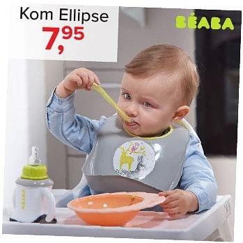 Aanbiedingen Kom ellipse - Beaba - Geldig van 16/12/2016 tot 31/12/2016 bij Baby-Dump