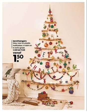 Aanbiedingen Kersthangers glas, hout en plastic. multicolour - Huismerk - Hema - Geldig van 06/12/2016 tot 01/01/2017 bij Hema