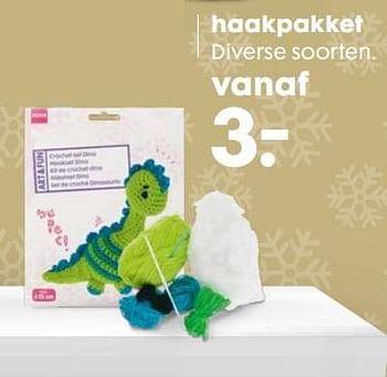 Aanbiedingen Haakpakket - Huismerk - Hema - Geldig van 06/12/2016 tot 01/01/2017 bij Hema