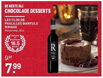 Aanbiedingen Les clos de paulilles banyuls rimage - Rode wijnen - Geldig van 14/12/2016 tot 01/01/2017 bij Gall & Gall