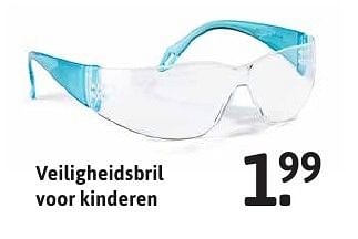 Aanbiedingen Veiligheidsbril voor kinderen - Huismerk - Xenos - Geldig van 19/12/2016 tot 01/01/2017 bij Xenos