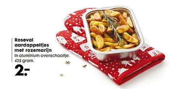 Aanbiedingen Roseval aardappeltjes met rozemarijn - Huismerk - Hema - Geldig van 19/12/2016 tot 01/01/2017 bij Hema
