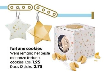 Aanbiedingen Fortune cookies - Huismerk - Hema - Geldig van 19/12/2016 tot 01/01/2017 bij Hema