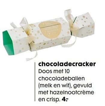 Aanbiedingen Chocoladecracker - Huismerk - Hema - Geldig van 19/12/2016 tot 01/01/2017 bij Hema