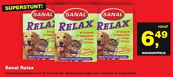 Aanbiedingen Sanal relax - Sanal - Geldig van 19/12/2016 tot 01/01/2017 bij Jumper