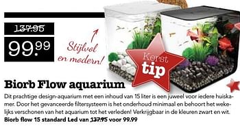 Aanbiedingen Biorb flow aquarium - Huismerk Faunaland - Geldig van 19/12/2016 tot 01/01/2017 bij Faunaland