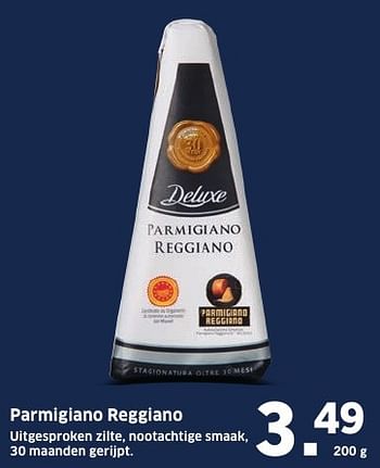 Aanbiedingen Parmigiano reggiano - Deluxe - Geldig van 26/12/2016 tot 01/01/2017 bij Lidl