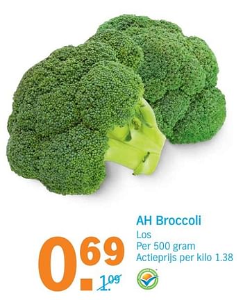 Aanbiedingen Ah broccoli - Huismerk - Albert Heijn - Geldig van 26/12/2016 tot 01/01/2017 bij Albert Heijn