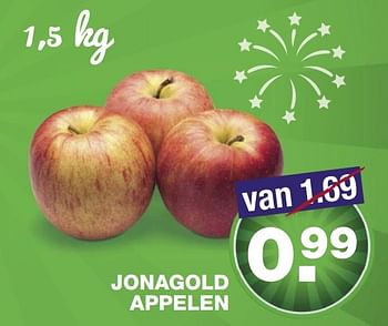 Aanbiedingen Jonagold appelen - Huismerk - Aldi - Geldig van 27/12/2016 tot 01/01/2017 bij Aldi
