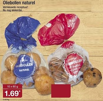 Aanbiedingen Oliebollen naturel - Huismerk - Aldi - Geldig van 27/12/2016 tot 01/01/2017 bij Aldi