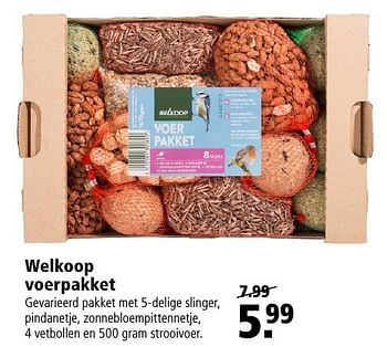 Aanbiedingen Welkoop voerpakket - Huismerk - Welkoop - Geldig van 19/12/2016 tot 01/01/2017 bij Welkoop