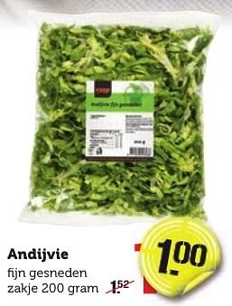 Aanbiedingen Andijvie - Huismerk - Coop - Geldig van 26/12/2016 tot 01/01/2017 bij Coop