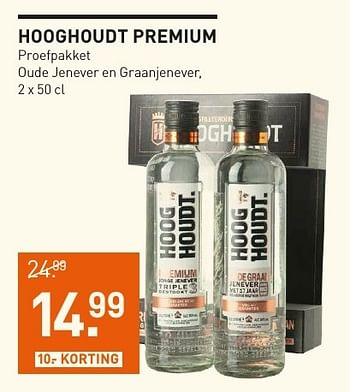 Aanbiedingen Hooghoudt premium proefpakket oude jenever en graanjenever - Hooghoudt - Geldig van 04/12/2016 tot 05/12/2016 bij Gall & Gall