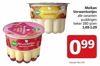 Aanbiedingen Melkan verwentoetjes - Melkan - Geldig van 27/12/2016 tot 01/01/2017 bij Jan Linders