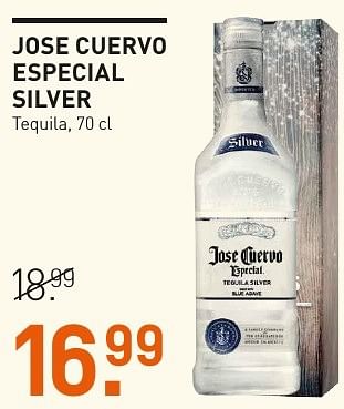 Aanbiedingen Jose cuervo especial silver tequila - Jose Cuervo - Geldig van 04/12/2016 tot 05/12/2016 bij Gall & Gall
