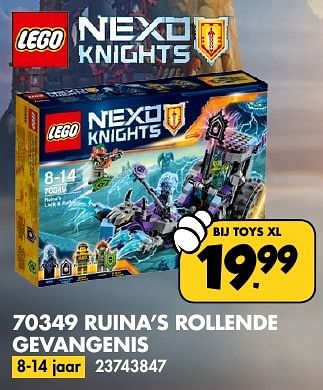 Aanbiedingen 70349 ruina`s rollende gevangenis - Lego - Geldig van 17/12/2016 tot 01/01/2017 bij Toys XL