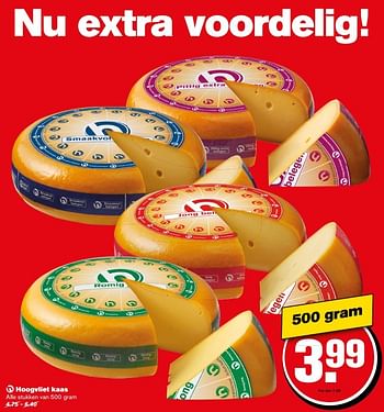 Aanbiedingen Hoogvliet kaas - Huismerk - Hoogvliet - Geldig van 27/12/2016 tot 03/01/2017 bij Hoogvliet