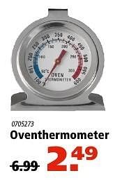 Aanbiedingen Oventhermometer - Huismerk - Marskramer - Geldig van 22/12/2016 tot 04/01/2017 bij Marskramer
