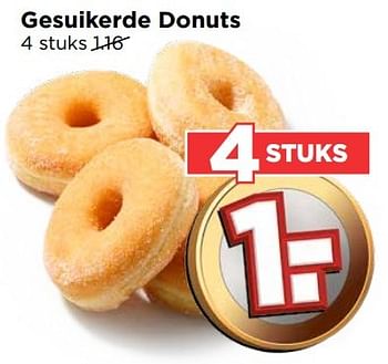 Aanbiedingen Gesuikerde donuts - Huismerk Vomar - Geldig van 01/01/2017 tot 07/01/2017 bij Vomar