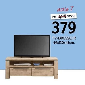 Aanbiedingen Tv-dressoir - Huismerk - Profijt Meubelen - Geldig van 16/12/2016 tot 08/01/2017 bij Profijt Meubel