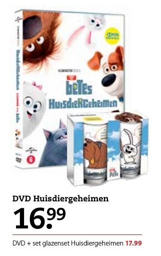 Aanbiedingen Dvd huisdiergeheimen - Huismerk - Pets Place - Geldig van 26/12/2016 tot 08/01/2017 bij Pets Place