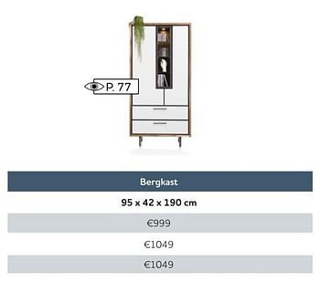 Aanbiedingen Bergkast - Huismerk - Xooon - Geldig van 01/12/2016 tot 30/04/2017 bij Xooon