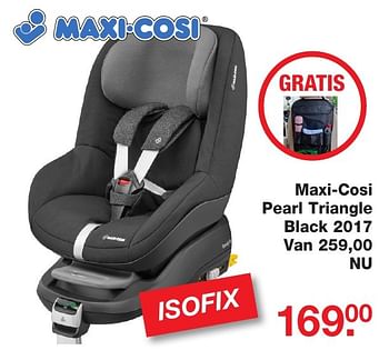 Aanbiedingen Maxi-cosi pearl triangle black 2017 - Maxi-cosi - Geldig van 25/12/2016 tot 09/01/2017 bij Baby & Tiener Megastore