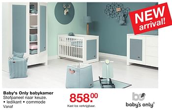 Aanbiedingen Baby`s only babykamer - Baby's Only - Geldig van 25/12/2016 tot 09/01/2017 bij Baby & Tiener Megastore