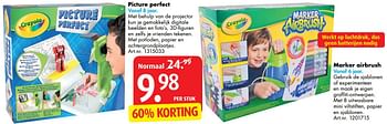 Aanbiedingen Picture perfect - Crayola - Geldig van 26/12/2016 tot 29/01/2017 bij Bart Smit