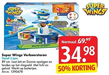 Aanbiedingen Super wings verkeerstoren - Super Wings  - Geldig van 26/12/2016 tot 29/01/2017 bij Bart Smit