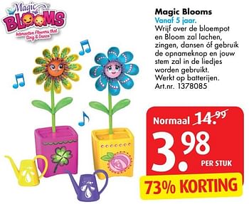 Aanbiedingen Magic blooms - Magic Blooms - Geldig van 26/12/2016 tot 29/01/2017 bij Bart Smit