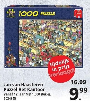 Aanbiedingen Jan van haasteren puzzel het kantoor - Jumbo - Geldig van 26/12/2016 tot 29/01/2017 bij Intertoys