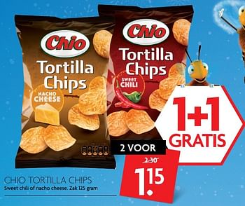 Aanbiedingen Chio tortilla chips - Chio - Geldig van 01/01/2017 tot 07/01/2017 bij Deka Markt