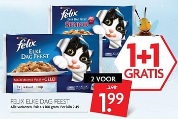 Aanbiedingen Felix elke dag feest - Felix - Geldig van 01/01/2017 tot 07/01/2017 bij Deka Markt