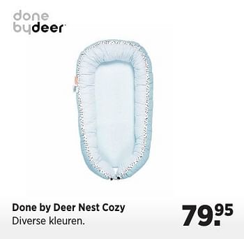 Aanbiedingen Done by deer nest cozy - Done by Deer - Geldig van 20/12/2016 tot 16/01/2017 bij Babypark