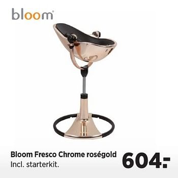 Aanbiedingen Bloom fresco chrome roségold - Bloom - Geldig van 20/12/2016 tot 16/01/2017 bij Babypark
