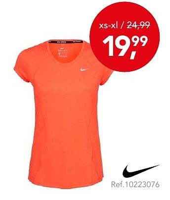 Aanbiedingen Shirt - NIKE - Geldig van 27/12/2016 tot 22/01/2017 bij Bristol