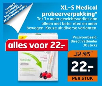 Aanbiedingen Xl-s medical probeerverpakking - XL-S Medical - Geldig van 02/01/2017 tot 08/01/2017 bij Trekpleister