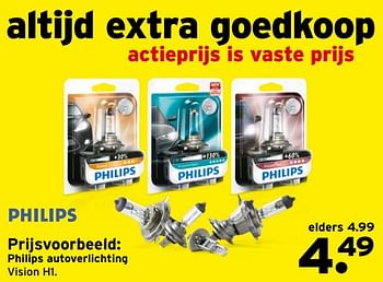 Aanbiedingen Philips autoverlichting - Philips - Geldig van 01/01/2017 tot 08/01/2017 bij Gamma